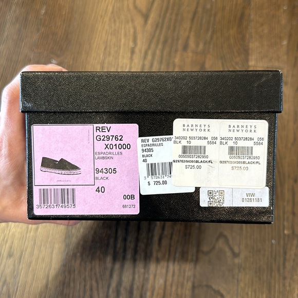 Chanel black espadrilles size 40 - with box and duster bag - Picture 7 of 7